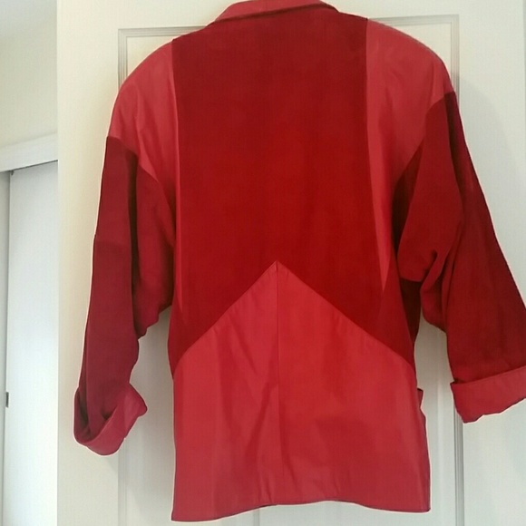 Comint Ladies Vintage Leather Jacket  (Sm) - Picture 2 of 4